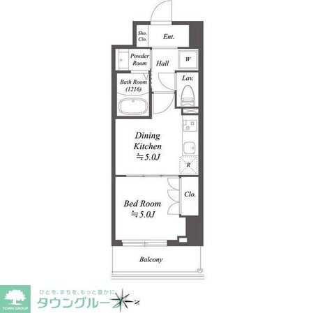 アルファプライム東陽町の物件間取画像